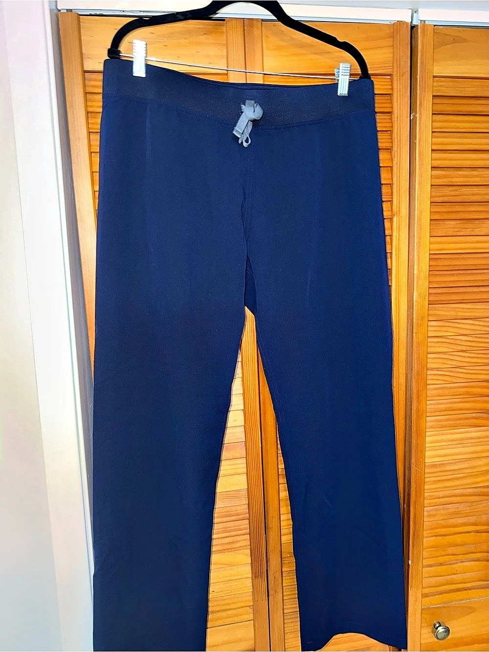 FIGS Technical Collection Straight Leg Pants in Blue Size Large
